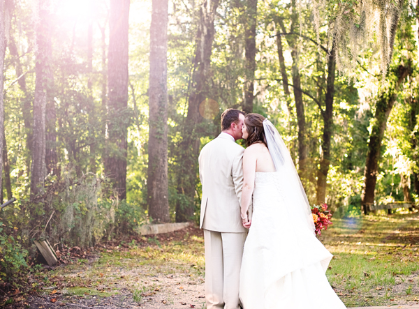 Real Wedding: Fall, Waterfalls, and Beautiful Light via TheELD.com