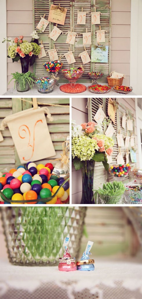 5-backyard-wedding-montage,-candy-bar A Southern Backyard Wedding via TheELD.com