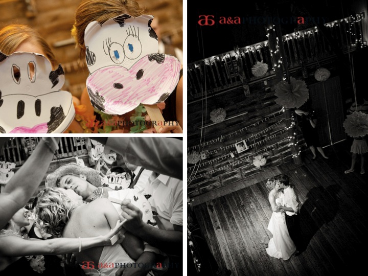13 A Wisconsin Farm Wedding via TheELD.com