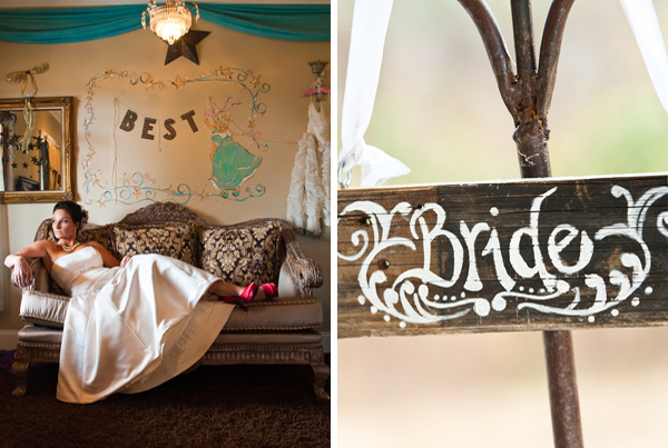 Eclectic Carnival Themed Tennessee Wedding via TheELD.com