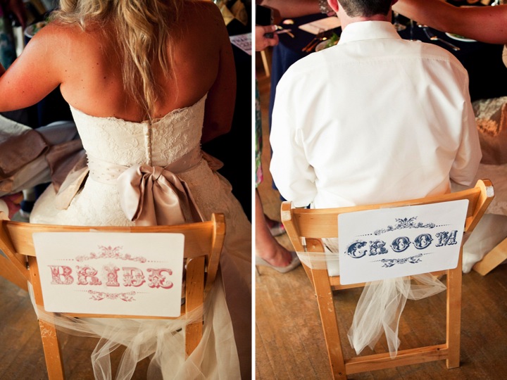 Blush Pink & Navy Vintage Chic Wedding via TheELD.com