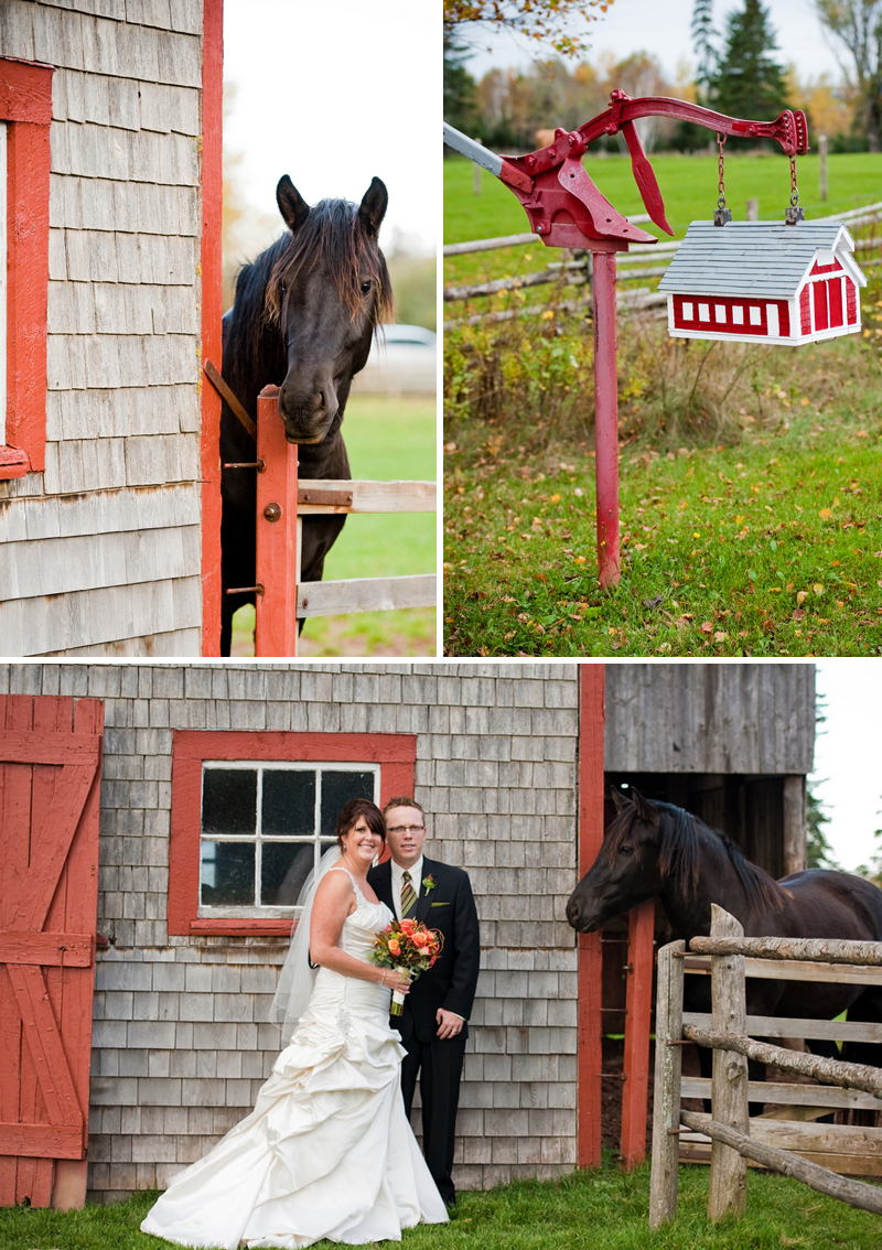 Rustic, DIY Fall Wedding  via TheELD.com