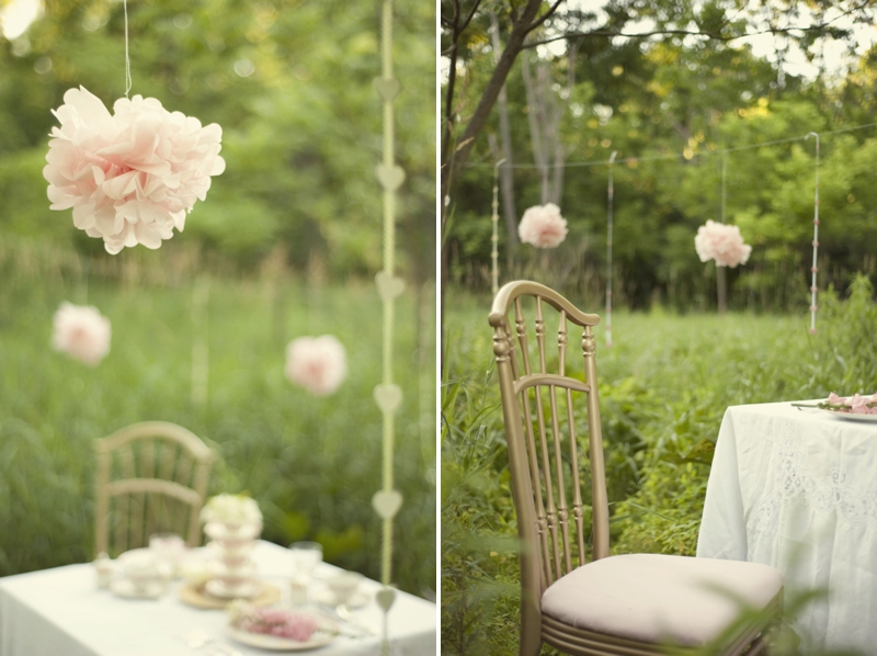 Dainty Pink Vintage Wedding Inspiration via TheELD.com