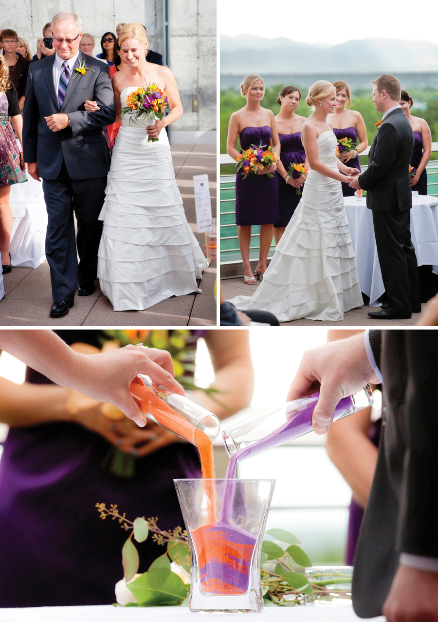 Colorful, Classic Denver Wedding via TheELD.com