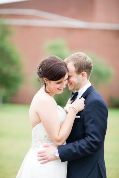 An Elegant White Virginia Wedding via TheELD.com