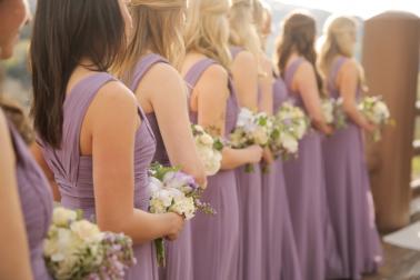 Lavender & Green Nature Inspired Utah Wedding via TheELD.com