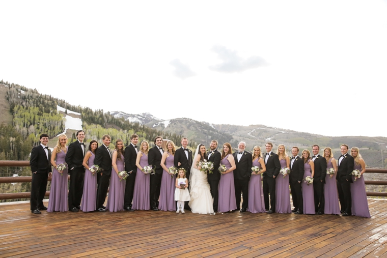 Lavender & Green Nature Inspired Utah Wedding via TheELD.com
