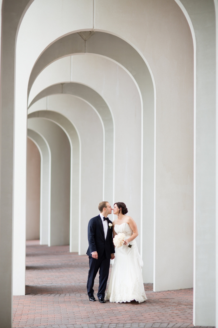 An Elegant White Virginia Wedding via TheELD.com