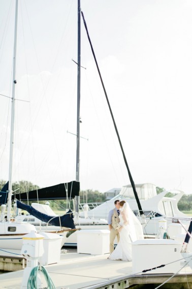 A Romantic Nautical Wedding via TheELD.com