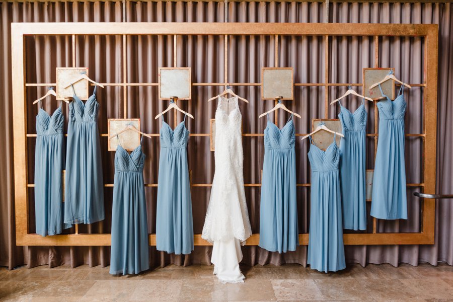 An Elegant Dusty Blue North Carolina Wedding via TheELD.com