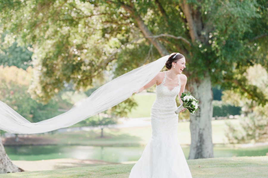 An Elegant Dusty Blue North Carolina Wedding via TheELD.com