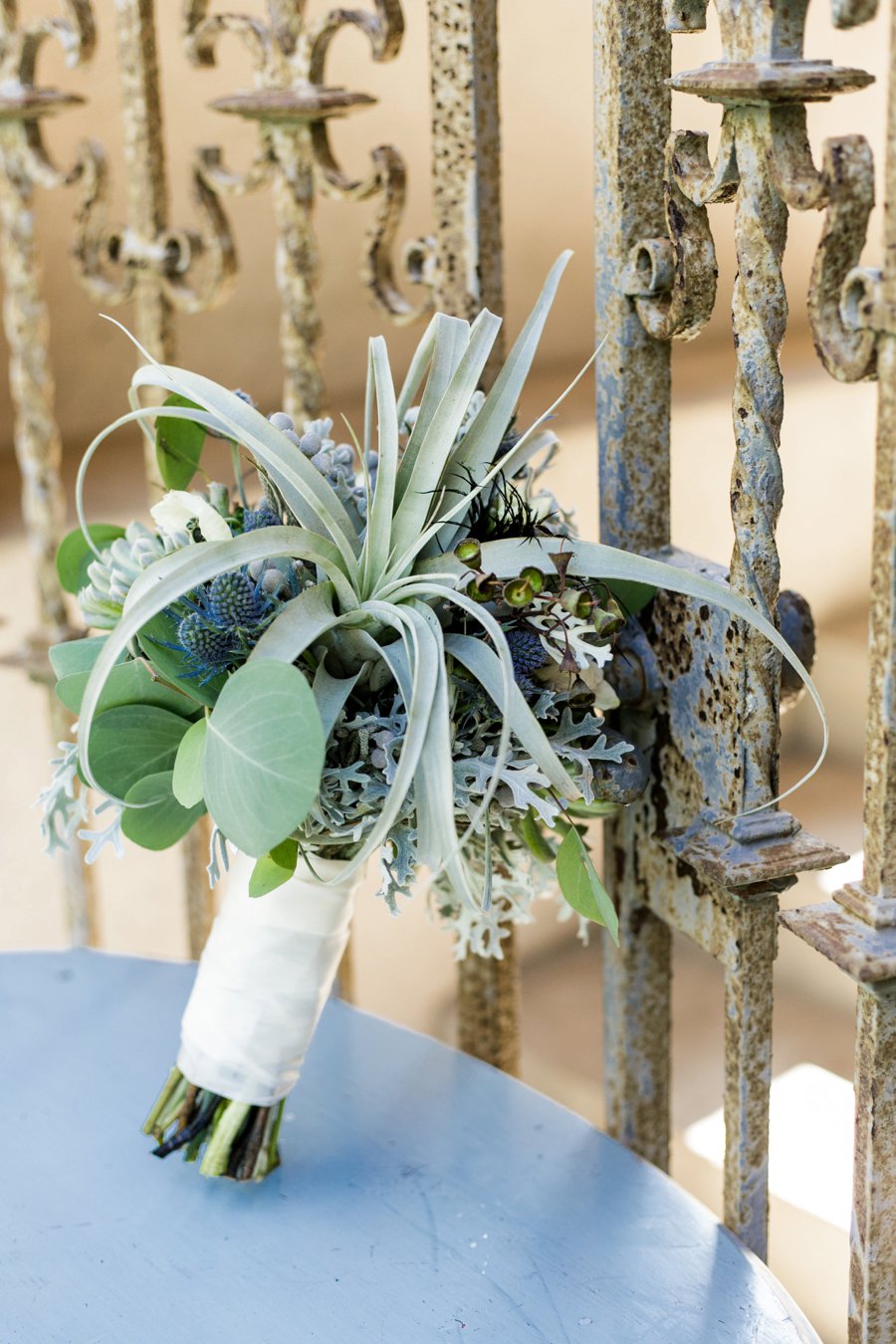Blue & Green Vintage Garden Wedding Ideas via TheELD.com